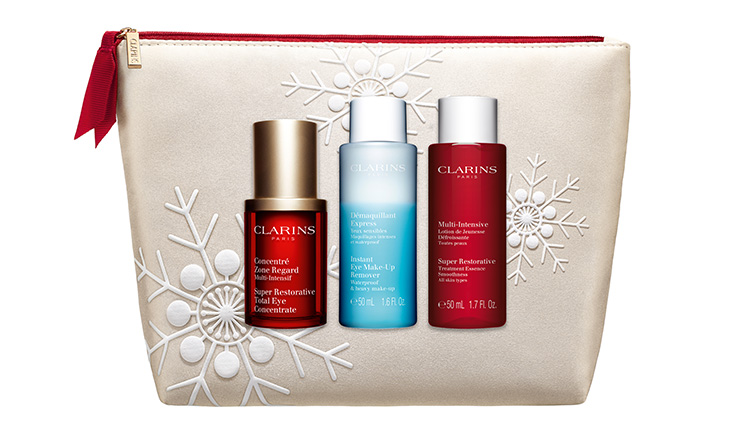 Beauty News, Clarins Holiday Set 2019, Clarins คอลเลคชั่นใหม่, Clarins ออกใหม่, Clarins มาใหม่, Clarins เซ็ตสุดคุ้ม, Clarins เซ็ตผลิตภัณฑ์, Clarins กระเป๋าใส่เครื่องสำอาง, Clarins เซ็ตของขวัญ