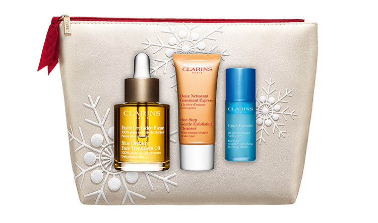 Beauty News, Clarins Holiday Set 2019, Clarins คอลเลคชั่นใหม่, Clarins ออกใหม่, Clarins มาใหม่, Clarins เซ็ตสุดคุ้ม, Clarins เซ็ตผลิตภัณฑ์, Clarins กระเป๋าใส่เครื่องสำอาง, Clarins เซ็ตของขวัญ