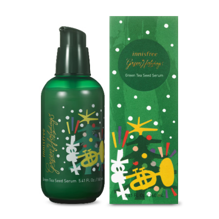 Beauty News, Innisfree, 2019 Green Holiday Limited Edition Collection, Holiday 2019, Innisfree คอลเลคชั่นใหม่, Innisfree ออกใหม่, Innisfree มาใหม่, Green Tea Seed Serum, Green Tea Seed Cream, Perfumed Hand Cream Set Holiday Limited Edition, Mood Up Party Palette Holiday Limited Edition, Sparkling Glitter Tint, Bright Music Notes Scented Candle, Soft Trumpet Perfumed Diffuser, Romantic Contrabass Perfumed Diffuser