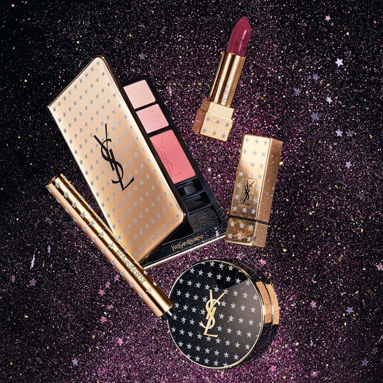 Beauty News, Yves Saint Laurent Beauté, Holiday Look 2019, Yves Saint Laurent Beauté Holiday 2019, Yves Saint Laurent Beauté คอลเลคชั่นใหม่, Yves Saint Laurent Beauté ฮอลิเดย์ 2019, Yves Saint Laurent Beauté อายแชโดว์พาเลท, Yves Saint Laurent Beauté ลิปสติก, Yves Saint Laurent Beauté พาเลทแต่งหน้า, Yves Saint Laurent Beauté คุชชั่น, Yves Saint Laurent Beauté น้ำหอม, Limited Edition, Mon Paris EDP Edition Collector, Rouge Pur Couture High On Stars, Palette High On Stars, Cushion EDP High On Stars, Touche Eclat Stylo High On Stars