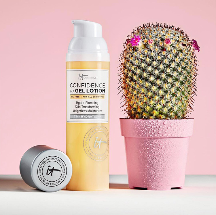Beauty News, IT Cosmetics, Confidence in a Gel Lotion, Confidence in a Gel Cleanser, Sephora Thailand, มอยซ์เจอไรเซอร์, เนื้อเจล, บางเบา, ไม่เหนียว, ให้ความชุ่มชื้นยาวนาน, ผิวแห้ง, ผิวขาดน้ำ, ผิวชุ่มชื้น, เรียบเนียน, อ่อนเยาว์, ลดริ้วรอย