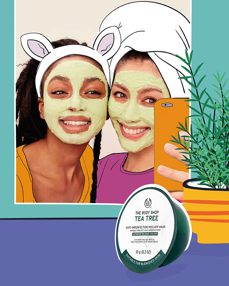 Beauty News, THE BODY SHOP, THE BODY SHOP TEA TREE SKIN CLEARING PEEL-OFF MASK, THE BODY SHOP ไอเท็มใหม่, THE BODY SHOP ออกใหม่, THE BODY SHOP มาส์ก, ลดสิว, หน้าใส, รักษาสิว, ลดความมัน, พีลลิ่งมาส์ก