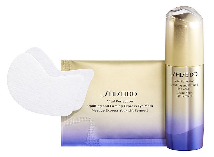 Beauty News, Shiseido, Vital Perfection, Shiseido Vital Perfection Uplifting and Firming Eye Cream, Shiseido Vital Perfection Uplifting and Firming Express Eye Mask, อายครีม, อายมาสก์, ลดเลือนริ้วรอย, ลบริ้วรอย, ลดใต้ตาดำ, ลดถุงใต้ตา