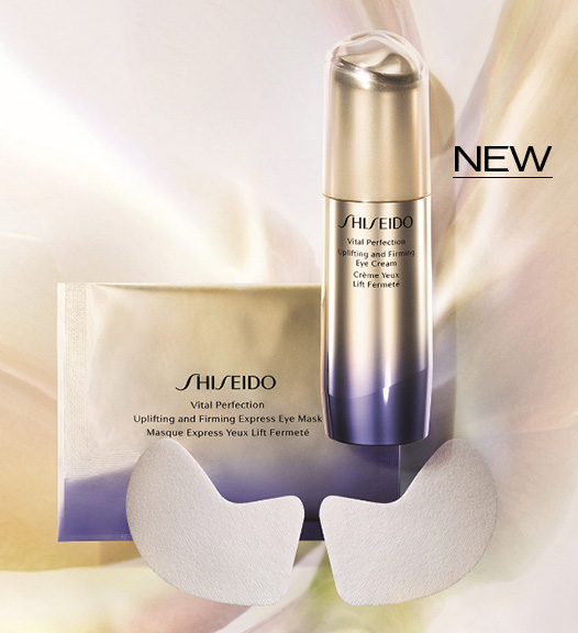 Beauty News, Shiseido, Vital Perfection, Shiseido Vital Perfection Uplifting and Firming Eye Cream, Shiseido Vital Perfection Uplifting and Firming Express Eye Mask, อายครีม, อายมาสก์, ลดเลือนริ้วรอย, ลบริ้วรอย, ลดใต้ตาดำ, ลดถุงใต้ตา