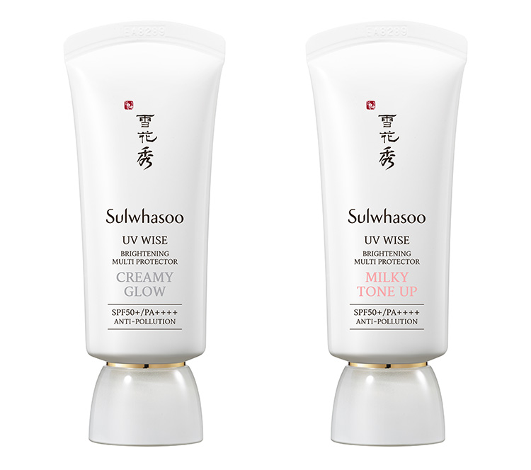 Beauty News, Sulwhasoo, UV Wise Brightening Multi Protector, Creamy Glow, Milky Tone Up, ครีมกันแดด, กันแดดหน้า, กันมลภาวะ, กันฝุ่น, คอลเลคชั่นใหม่, ออกใหม่, มาใหม่, สูตรอ่อนโยน