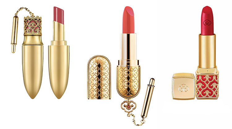 Beauty Items, lipstick, ลิปสติก, แพ็คเกจสวย, แพ็คเกจแซ่บ, เนื้อดี, สีสวย, Lancôme L’Absolu Rouge Cream Qixi Limited Edition, Guerlain Rouge G, Givenchy Le Rouge, Dolce & Gabbana Passionlips, Gucci Lipstick, Charlotte Tilbury Lipstick, YSL Rouge Pur Couture, Pat McGrath Labs Lipstick, The history of Whoo Lipstick, Dior Addict Stellar Shine