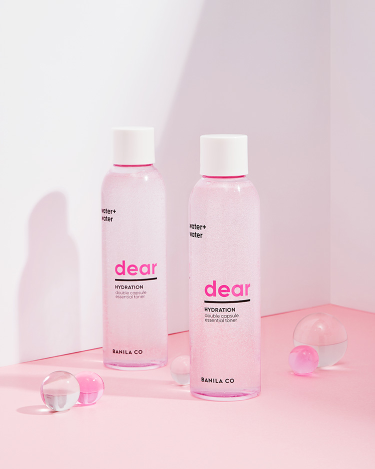 Beauty News, Banila Co, Banila Co Dear Hydration, ผลิตภัณฑ์เติมน้ำให้ผิว, Dear Hydration Double Capsule Essential Toner, Dear Hydration Intense Essence, Dear Hydration Balancing Moisturizer, Dear Hydration Boosting Cream, Banila Co ออกใหม่, Banila Co คอลเลคชั่นใหม่, Banila Co เติมน้ำให้ผิว