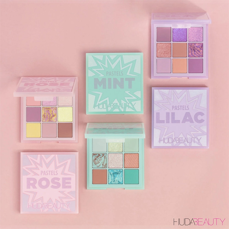 Beauty News, Huda Beauty, Huda Beauty Obsessions Palette, Mint Pastel Obsessions Palette, Rose Pastel Obsessions Palette, Lilac Pastel Obsessions Palette, Huda Beauty อายแชโดว์พาเลท, Huda Beauty คอลเลคชั่นใหม่, Huda Beauty ออกใหม่, Huda Beauty พาเลทแต่งตา, Huda Beauty พาเลทใหม่, อายแชโดว์สีพาสเทล, อายแชโดว์พาเลทแซ่บ