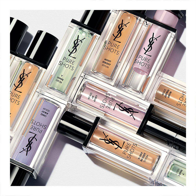 Beauty News, YSL, Pure Shots, Night Reboot Serum, Y Shape Serum, Lines Away Serum, Light Up Serum, Hydra Bounce Lotion, Perfect Plumper Cream, YSL สกินแคร์, YSL คอลเลคชั่นใหม่, YSL ออกใหม่, YSL เซรั่ม, YSL โลชั่น, YSL ครีม