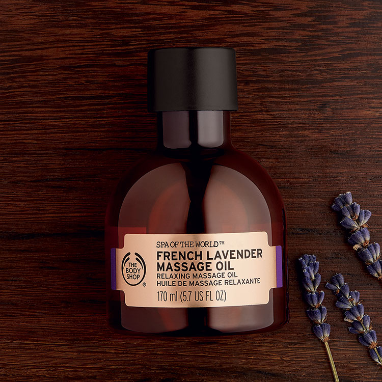 Beauty News, THE BODY SHOP, Spa of the World, French Lavender Pillow Mist, French Lavender Massage Oil, African Ximenia Scrub, Japanese Camellia Cream, คอลเลคชั่นใหม่, ออกใหม่, มาใหม่