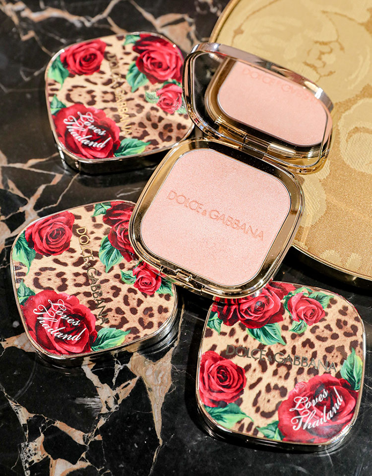 Beauty News, Dolce & Gabbana, The Love Collector, คอลเลคชั่นใหม่, ไฮไลท์, Limited Edition, ตลับลายพิเศษ, ลายแซ่บ, แป้งไฮไลท์, ออกใหม่, ปัดแก้ม, ตลับลายเสือ, ตลับลายกุหลาบ