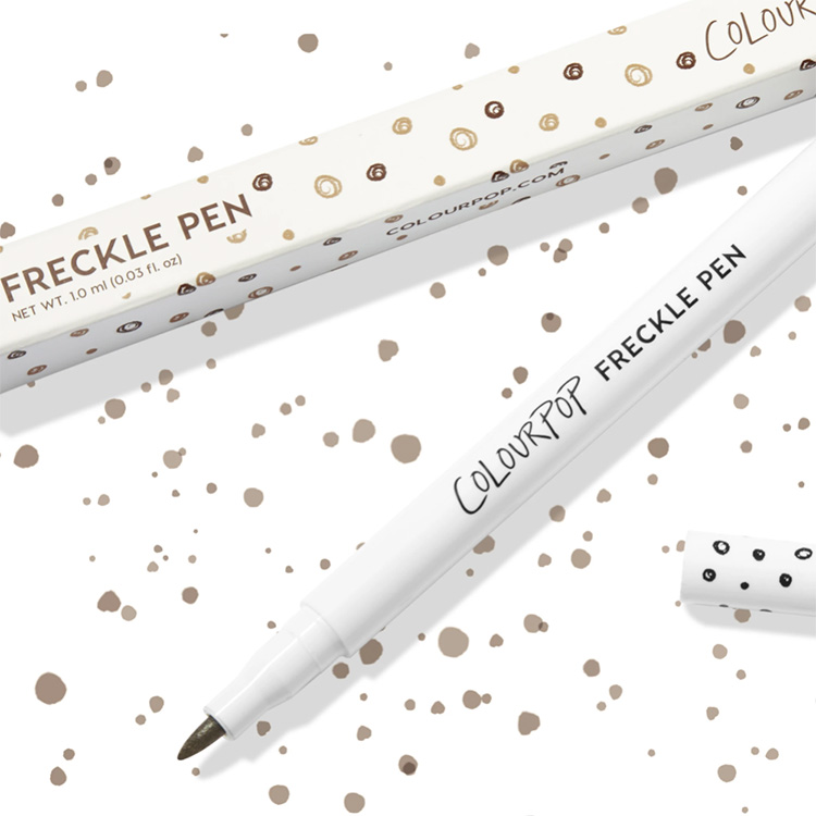 Beauty News, ColourPop, ColourPop Freckle Pen, ColourPop คอลเลคชั่นใหม่, ColourPop ออกใหม่, ปากกาเขียนกระ, กระ, แต่งหน้า, สายฝอ, ปากกาเติมกระ, กระปลอม