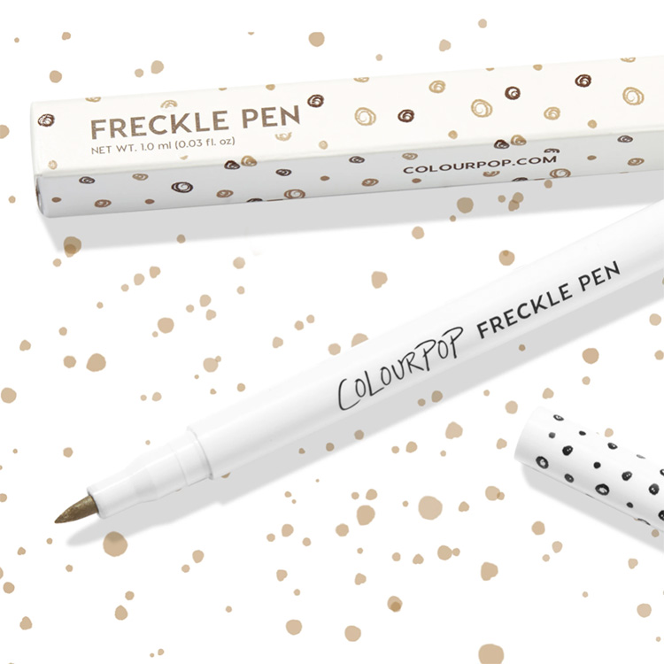 Beauty News, ColourPop, ColourPop Freckle Pen, ColourPop คอลเลคชั่นใหม่, ColourPop ออกใหม่, ปากกาเขียนกระ, กระ, แต่งหน้า, สายฝอ, ปากกาเติมกระ, กระปลอม