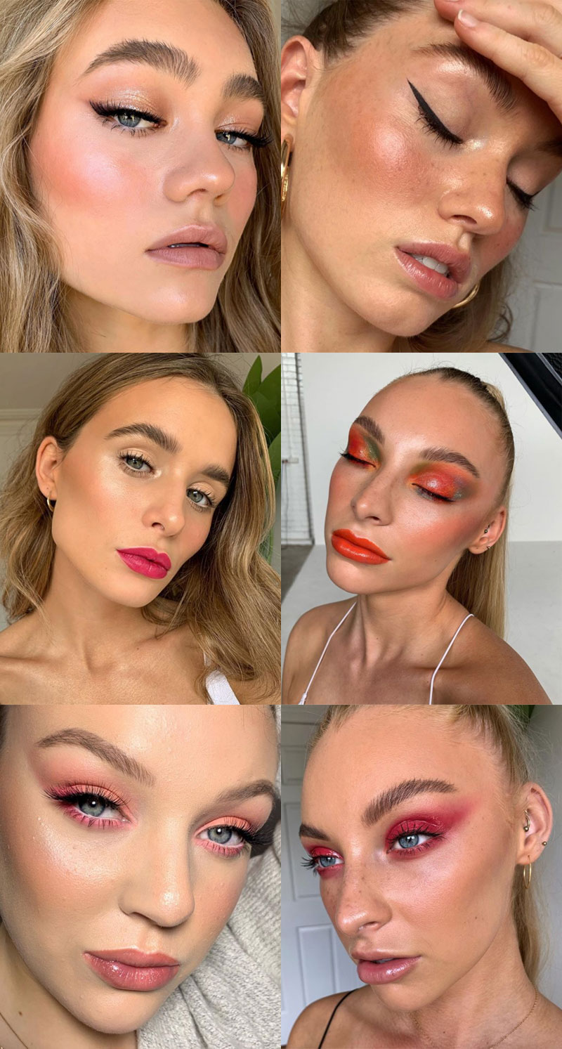 Makeup Trend, Makeup Artist, เมคอัพอาร์ทิส, ช่างแต่งหน้า, IG, Instagram, เมคอัพลุค, Makeup Look, แต่งหน้า, Nikki Makeup, Linda Hallberg, Evelyn Affleck Makeup Artist, BEAUTY IS BORING, Vlada Haggerty Makeup Artist, Marie Dausell, Kale Teter, Dana Vaughan, Lottie, Tiana