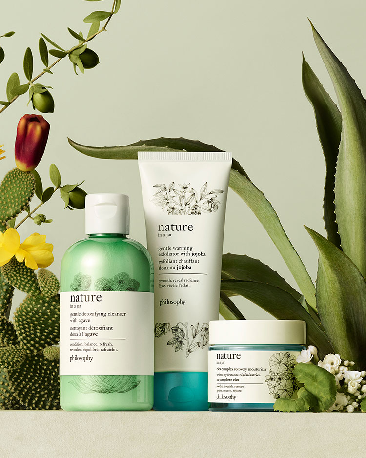 Beauty News, Philosophy, Nature in a Jar, Gentle Detoxifying Cleanser with Agave, Gentle Warming Exfoliator with Jojoba, Cica Complex Recovery Moisturize, Cream-to-water Body Lotion with Cactus Fruit Extract, ออกใหม่, คอลเลคชั่นใหม่, มาใหม่, ของใหม่, ครีมบำรุงผิว, คลีนเซอร์, สครับ, บอดี้โลชั่น