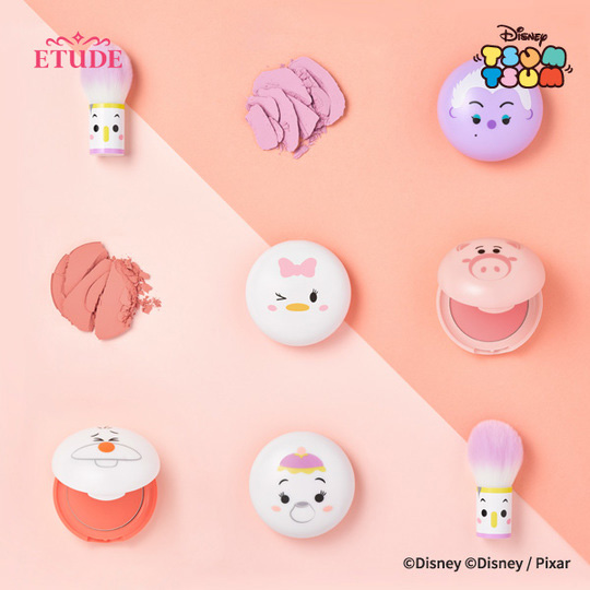 Beauty News, Etude House, Disney Tsum Tsum Collection, Etude House X Disney Tsum Tsum Collection, คอลเลคชั่นใหม่, คอลเลคชั่นล่าสุด, ออกใหม่, คอลเลคชั่นน่ารัก, บลัชออน, แป้งฝุ่น, คุชชั่น, รองพื้น, แปรงปัดแก้ม, ลิปทินท์