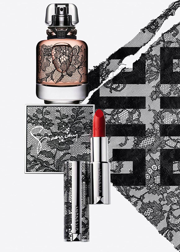 Beauty News, Givenchy, Givenchy Edition Couture Collection, Givenchy Spring 2020, Givenchy Limited Edition, Givenchy ลายลูกไม้, Givenchy แป้งฝุ่น, Givenchy ลิปสติก, Givenchy น้ำหอม, Le Rouge Couture Edition Lipstick, L’Interdit Couture Edition EDP, Prisme Libre Couture Edition