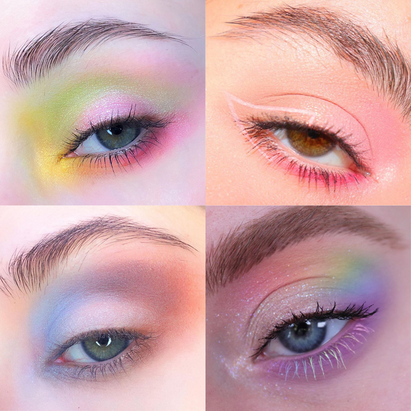 Makeup Trend, เทรนด์แต่งตา, เทรนด์เมคอัพ, อายแชโดว์, แต่งตา, เทรนด์แต่งหน้า, แต่งหน้า, อายแชโดว์สีพาเทล, อายแชโดว์ผสมชิมเมอร์, อายไลเนอร์สี, อายไลเนอร์ผสมชิมเมอร์, อายไลเนอร์แบบใหม่, อาร์ต, ศิลปะ, แต่งหน้าแบบใหม่, สีตาแซ่บ, แต่งตาแซ่บ, สีพาสเทล, สีเมคอัพฮิต