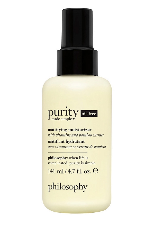 Beauty News, Philosophy, Purity Made Simple Oil-Free, One-Step Mattifying Facial Cleanser With Bamboo Extract, Mattifying Gel Moisturizer With Vitamins And Bamboo Extract, คลีนเซอร์, มอยซ์เจอไรเซอร์, ออยฟรี, oil-free, oil free, ปราศจากน้ำมัน, เนื้อเจล, สำหรับผิวมัน, สำหรับผิวผสม, ออกใหม่, มาใหม่, ผลิตภัณฑ์ใหม่, คอลเลคชั่นใหม่, ราคา, เท่าไร