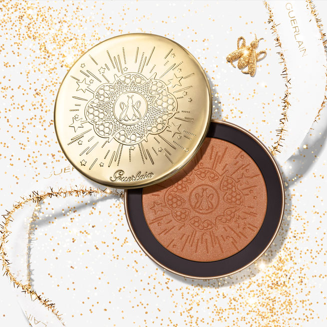 Beauty News, Guerlain, Guerlain Golden Bloom Holiday 2020, Guerlain Holiday 2020, คอลเลคชั่นใหม่, ออกใหม่, มาใหม่, เมคอัพ, Golden Bee Eyeshadow Palette Limited Edition, Terracotta Golden Bee Limited Edition, Golden Bee Meteorites Limited Edition, Rouge G Limited Edition, Rouge G de Guerlain The Sheer Shine Lipstick, Rouge G de Guerlain The Satin & Matte Lipstick, Rouge G Customizable Lipstick Case