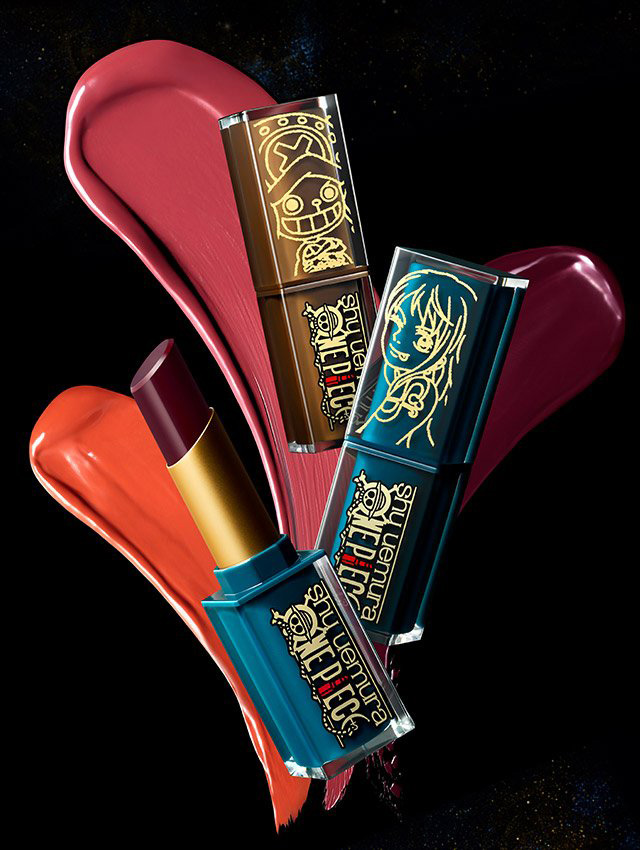 Beauty News, Shu Uemura x ONE PIECE, Shu Uemura, ONE PIECE, Limited Edition, คอลเลคชั่นพิเศษ, คอลเลคชั่นใหม่, ออกใหม่, วันพีช, อายแชโดว์พาเลท, ลิปสติก, คลีนซิ่งออยล์, แปรงรองพื้น, ดินสอเขียนคิ้ว, กระเป๋าเครื่องสำอาง, ไฮไลท์
