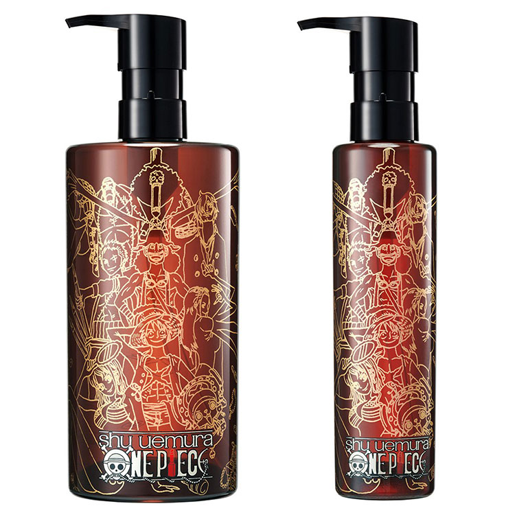 Beauty News, Shu Uemura x ONE PIECE, Shu Uemura, ONE PIECE, Limited Edition, คอลเลคชั่นพิเศษ, คอลเลคชั่นใหม่, ออกใหม่, วันพีช, อายแชโดว์พาเลท, ลิปสติก, คลีนซิ่งออยล์, แปรงรองพื้น, ดินสอเขียนคิ้ว, กระเป๋าเครื่องสำอาง, ไฮไลท์