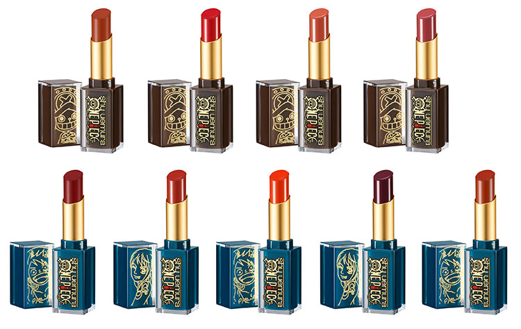Beauty News, Shu Uemura x ONE PIECE, Shu Uemura, ONE PIECE, Limited Edition, คอลเลคชั่นพิเศษ, คอลเลคชั่นใหม่, ออกใหม่, วันพีช, อายแชโดว์พาเลท, ลิปสติก, คลีนซิ่งออยล์, แปรงรองพื้น, ดินสอเขียนคิ้ว, กระเป๋าเครื่องสำอาง, ไฮไลท์