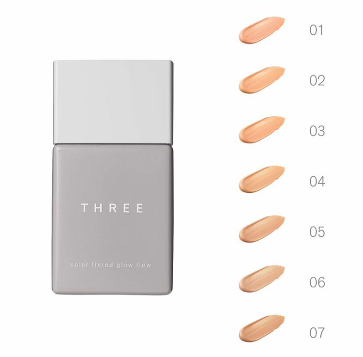 Beauty News, THREE, Solar Tinted Glow Flow, รองพื้น, กันแดด, ไพรเมอร์, ผิวใส, หน้าใส, งานผิว, รองพื้นบางๆ, โชว์ผิว, เบสเมคอัพ, หน้าเนียน, หน้าแมทท์, คุมมัน