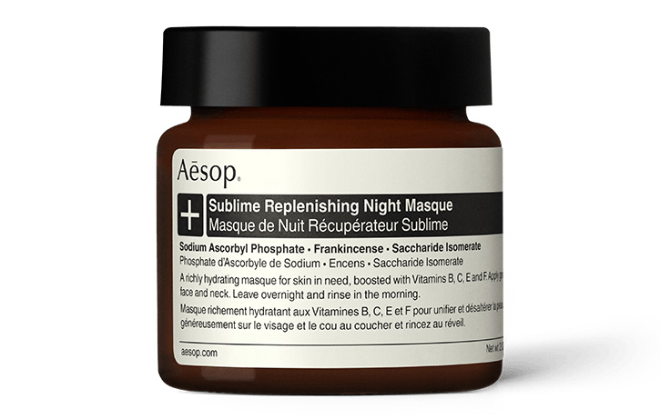 Beauty News, Aēsop, เอสอป, Sublime Replenishing Night Masque, โอเวอร์ไนท์มาสก์, มาสก์กลางคืน, มาสก์ไม่ต้องล้างออก, มาสก์ก่อนนอน, มาสก์เข้มข้น, เติมความชุ่มชื้น, เติมวิตามินให้ผิว, ออกใหม่, มาใหม่, ราคา, เท่าไร