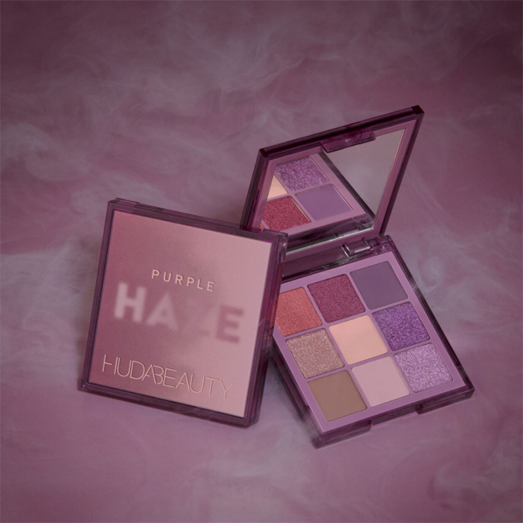 Beauty News, Huda Beauty, Haze Obsessions Palettes, Holiday 2020, คอลเลคชั่นใหม่, ออกใหม่, อายแชโดว์พาเลท, อายแชโดว์, แต่งตา, พาเลท, สีชมพู, สีเขียว, สีม่วง, Sand Haze Obsessions, Khaki Haze Obsessions, Purple Haze Obsessions