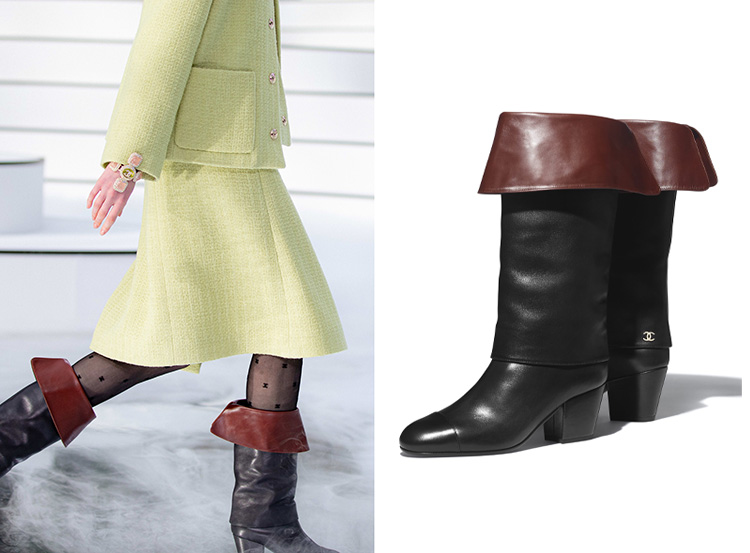 Fashion, รองเท้า, รองเท้าบูท, เทรนด์รองเท้า, A/W 2020-21, Fall/Winter 2020-21, Bottega Veneta BV Puddle Boots, Peoenza Schouler Lug Sole Chelsea Boots, Stella McCartney Emilie Boots, Valentino Garavani Uniqueform VloveTN Ankle Boot, Chanel High Boots Calfskin, Saint Laurent Jane Over-The-Knee Boots, Versace Graca Labyrinth Boots, Louis Vuitton LV Archlight Sneaker Boot, Balenciaga Knife Shark 110 MM Over-the-Knee, Chloé Franne Sock Ankle Boot