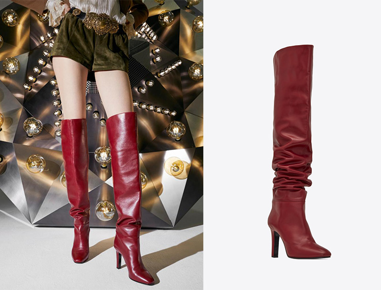 Fashion, รองเท้า, รองเท้าบูท, เทรนด์รองเท้า, A/W 2020-21, Fall/Winter 2020-21, Bottega Veneta BV Puddle Boots, Peoenza Schouler Lug Sole Chelsea Boots, Stella McCartney Emilie Boots, Valentino Garavani Uniqueform VloveTN Ankle Boot, Chanel High Boots Calfskin, Saint Laurent Jane Over-The-Knee Boots, Versace Graca Labyrinth Boots, Louis Vuitton LV Archlight Sneaker Boot, Balenciaga Knife Shark 110 MM Over-the-Knee, Chloé Franne Sock Ankle Boot