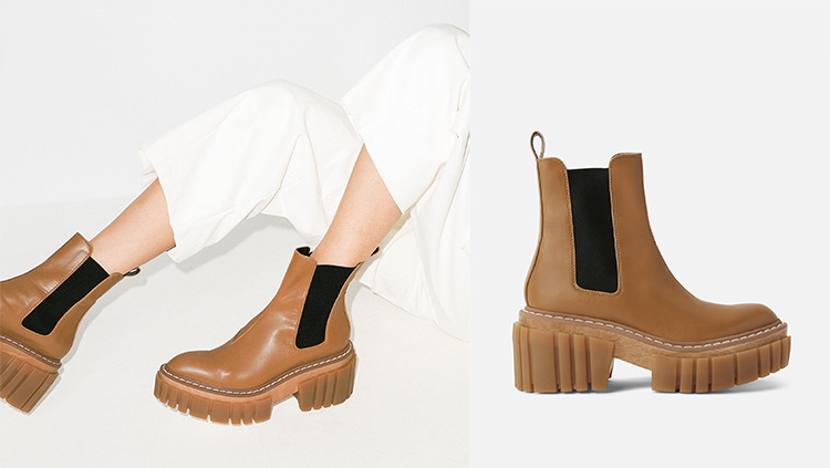 Fashion, รองเท้า, รองเท้าบูท, เทรนด์รองเท้า, A/W 2020-21, Fall/Winter 2020-21, Bottega Veneta BV Puddle Boots, Peoenza Schouler Lug Sole Chelsea Boots, Stella McCartney Emilie Boots, Valentino Garavani Uniqueform VloveTN Ankle Boot, Chanel High Boots Calfskin, Saint Laurent Jane Over-The-Knee Boots, Versace Graca Labyrinth Boots, Louis Vuitton LV Archlight Sneaker Boot, Balenciaga Knife Shark 110 MM Over-the-Knee, Chloé Franne Sock Ankle Boot