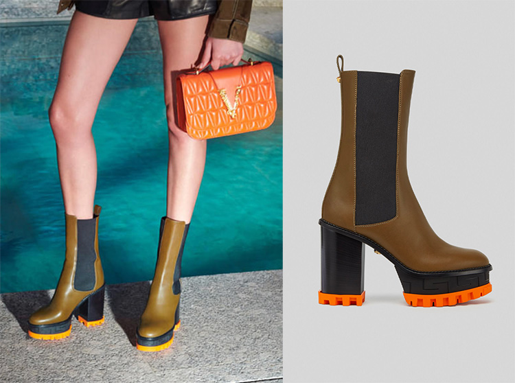 Fashion, รองเท้า, รองเท้าบูท, เทรนด์รองเท้า, A/W 2020-21, Fall/Winter 2020-21, Bottega Veneta BV Puddle Boots, Peoenza Schouler Lug Sole Chelsea Boots, Stella McCartney Emilie Boots, Valentino Garavani Uniqueform VloveTN Ankle Boot, Chanel High Boots Calfskin, Saint Laurent Jane Over-The-Knee Boots, Versace Graca Labyrinth Boots, Louis Vuitton LV Archlight Sneaker Boot, Balenciaga Knife Shark 110 MM Over-the-Knee, Chloé Franne Sock Ankle Boot