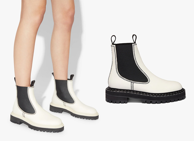 Fashion, รองเท้า, รองเท้าบูท, เทรนด์รองเท้า, A/W 2020-21, Fall/Winter 2020-21, Bottega Veneta BV Puddle Boots, Peoenza Schouler Lug Sole Chelsea Boots, Stella McCartney Emilie Boots, Valentino Garavani Uniqueform VloveTN Ankle Boot, Chanel High Boots Calfskin, Saint Laurent Jane Over-The-Knee Boots, Versace Graca Labyrinth Boots, Louis Vuitton LV Archlight Sneaker Boot, Balenciaga Knife Shark 110 MM Over-the-Knee, Chloé Franne Sock Ankle Boot