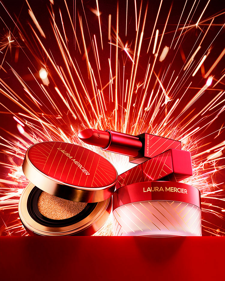 Beauty News, LAURA MERCIER, Unwrap Your Fortune Collection, Lunar New Year 2021, Limited Edition, คอลเลคชั่นใหม่, คอลเลคชั่นพิเศษ, แป้งฝุ่นลอร่า, ลิสติก, คุชชั่น, แพ็คเกจจิ้งสีแดง-ทอง, ออกใหม่, เทศกาลตรุษจีน
