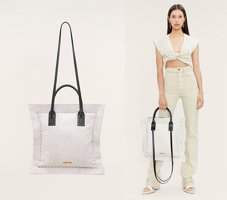 Fashion, Bag, Tote Bag, กระเป๋า, กระเป๋าโท้ท, กระเป๋าใส่ของ, กระเป๋าถือ, Off-white Small Commercial Tote Bag, MCM Toni Shopper, Bao Bao Issey Miyake Stone Tote 6x6, Dior Book Tote Small, Marc jacobs The Jacquard Traveler Tote Bag, Marimekko Uusi Mini Matkuri Pieni Unikko Bag, Stella McCartney Stella Logo Crossbody Bag, Jacquemus Le coussin, Prada Medium Padded Nylon Tote, Loewe Cushion Tote, Doraemon x Gucci Large Tote Bag, Louis Vuitton Onthego GM, Fendi Peekaboo X Tote