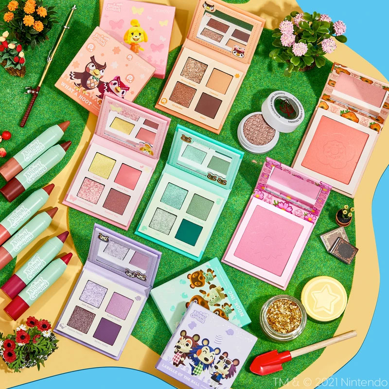 Beauty News, ColourPop, ColourPop x Animal Crossing, คอลเลคชั่นใหม่, คอลเลคชั่นพิเศษ, ออกใหม่, อายแชโดว์พาเลท, ลิปทินท์, บลัชออน, มาใหม่, Nintendo Switch
