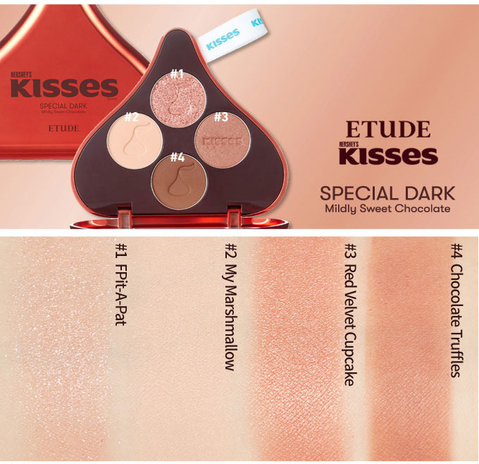 Beauty News, Etude House, Etude X Hershey’s Kisses, คอลเลคชั่นใหม่, ออกใหม่, มาใหม่, วานเลนไทน์, เมคอัพ, Valentine's day 2021, Limited Edition, ช็อกโกแลต, อายแชโดว์พาเลท, ลิปมูสทินท์, อิทูดี้