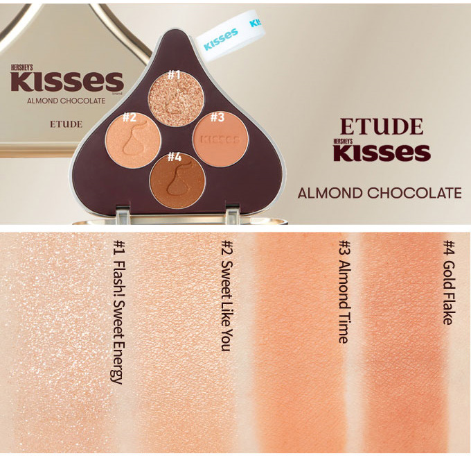 Beauty News, Etude House, Etude X Hershey’s Kisses, คอลเลคชั่นใหม่, ออกใหม่, มาใหม่, วานเลนไทน์, เมคอัพ, Valentine's day 2021, Limited Edition, ช็อกโกแลต, อายแชโดว์พาเลท, ลิปมูสทินท์, อิทูดี้
