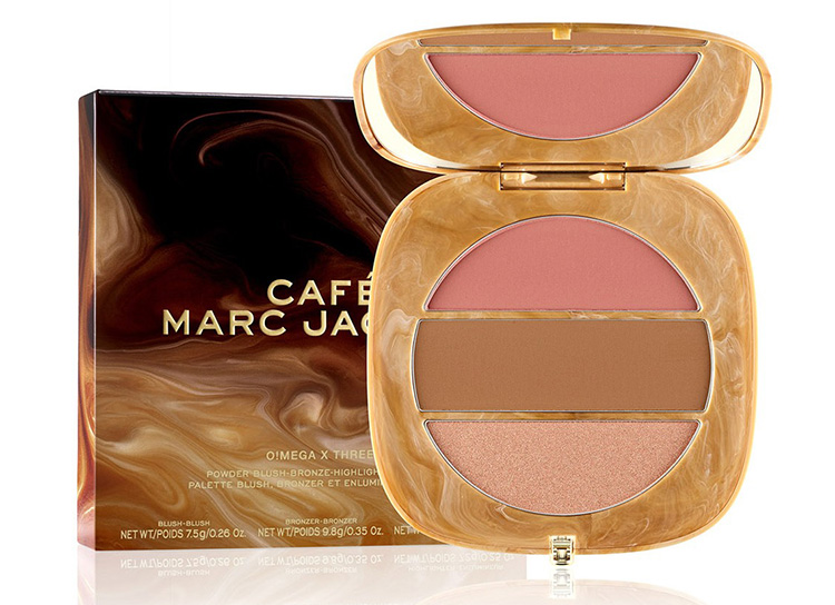 Beauty News, Marc Jacobs Beauty, Spring 2021, Caffeine, Extra Shot Caffeine Concealer and Foundation, O! Mega x Three Powder Blush-Bronze-Highlight Palette, Highliner Matte Matte Gel Eye Crayon, คอนซีลเลอร์, รองพื้น, พาเลท, บลัชออน, ไฮไลท์, บรอนเซอร์, อายไลเนอร์