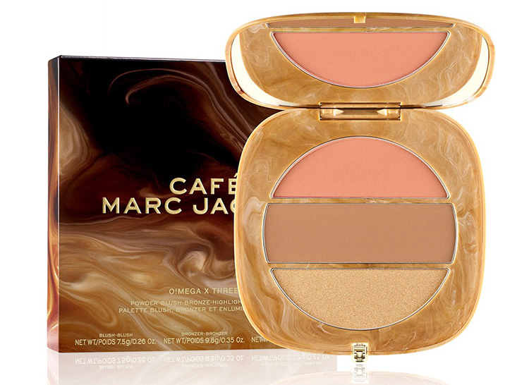 Beauty News, Marc Jacobs Beauty, Spring 2021, Caffeine, Extra Shot Caffeine Concealer and Foundation, O! Mega x Three Powder Blush-Bronze-Highlight Palette, Highliner Matte Matte Gel Eye Crayon, คอนซีลเลอร์, รองพื้น, พาเลท, บลัชออน, ไฮไลท์, บรอนเซอร์, อายไลเนอร์