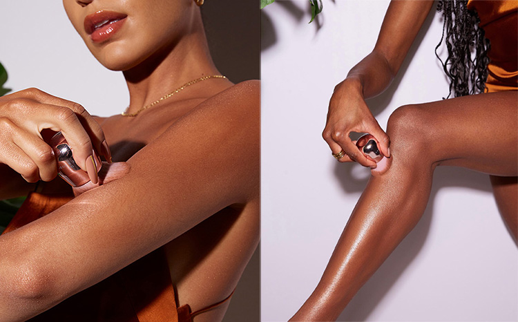 Beauty News, Fenty Beauty, Body Sauce Body Luminizing Tint, สกินทินท์, บอดี้ทินท์, บอดี้ชิมเมอร์, ผิวแทน, ผิวโกลว, ผลิตภัณฑ์ทาผิว, ทำผิวแทน, ผิวบ่มแดด, บำรุงผิว, สีแทน, อาบแดด
