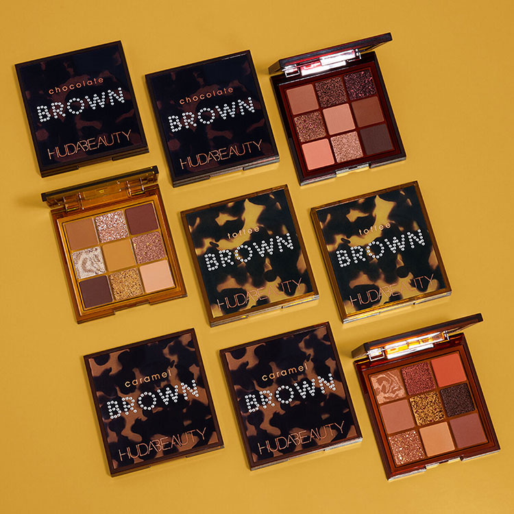 Beauty News, Huda Beauty, Brown Obsessions Eyeshadow Palettes, Obsessions Eyeshadow Palettes, คอลเลคชั่นใหม่, อายแชโดว์พาเลท, พาเลทแต่งตา, อายแชโดว์ใหม่, ออกใหม่, มาใหม่, Spring 2021