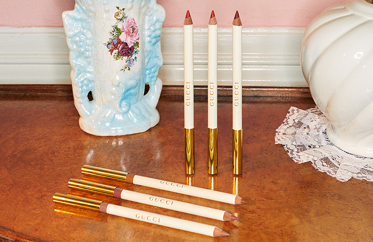 Beauty News, Gucci Beauty, Gucci, Crayon Contour des Lèvres, Stylo Contour des Yeux, ลิปสติกดินสอ, อายไลเนอร์, อายไลเนอร์สี, คอลเลคชั่นใหม่, ออกใหม่, มาใหม่, Spring 2021, Summer 2021