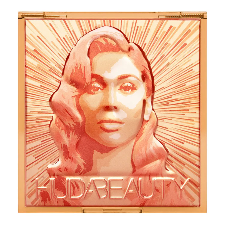 Beauty News, Huda Beauty, Glow Obsessions Mini Face Palette, ไฮไลท์, พาเลท, Face Palette, ปัดแก้ม, บลัชออน, ไฮไลท์พาเลท, 4 หลุม, เนื้อฝุ่น, เป็นธรรมชาติ, ผิวโกลว, เล่นแสง
