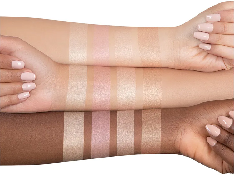 Beauty News, Huda Beauty, Glow Obsessions Mini Face Palette, ไฮไลท์, พาเลท, Face Palette, ปัดแก้ม, บลัชออน, ไฮไลท์พาเลท, 4 หลุม, เนื้อฝุ่น, เป็นธรรมชาติ, ผิวโกลว, เล่นแสง