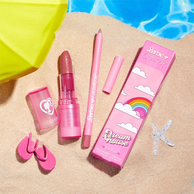 Beauty News, ColourPop, ColourPop X Malibu Barbie Collection, Barbie, บาร์บี้, คอลเลคชั่นใหม่, เมคอัพ, บาร์บี้, ปาร์ตี้ริมชายหาด, อายแชโดว์พาเลท, ลิปสติก, ลิปไลเนอร์, ขนตาปลอม, ไฮไลท์, กระจกถือ, กระจกแต่งหน้า, ราคา, เท่าไร