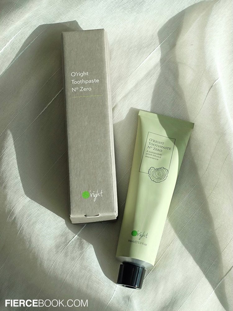 Beauty Review, Taiwan Excellence, O’right, ยาสีฟัน, ไต้หวัน, O’right Toothpaste No Zero, ยาสีฟันจากธรรมชาติ, ยาสีฟันออร์แกนิค, อ่อนโยน, ปลอดภัย, ทำจากพืช, Food-grade, ไม่แพ้, ไม่แสบปาก, ไม่เผ็ด, ขจัดคราบหินปูน, ฟันสะอาด, รีวิวยาสีฟัน, ยาสีฟันดี
