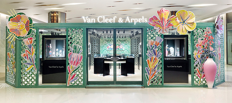 Fashion News, Van Cleef & Arpels, Pop-up Boutique, Frivole Collection, Alexandre Benjamin Navet, อเล็กซงดร์ แบ็งฌาแม็ง นาเวต์, ฟริวอล, สยามพารากอน, กรุงเทพมหานคร, ป๊อปอัพ บูทีค